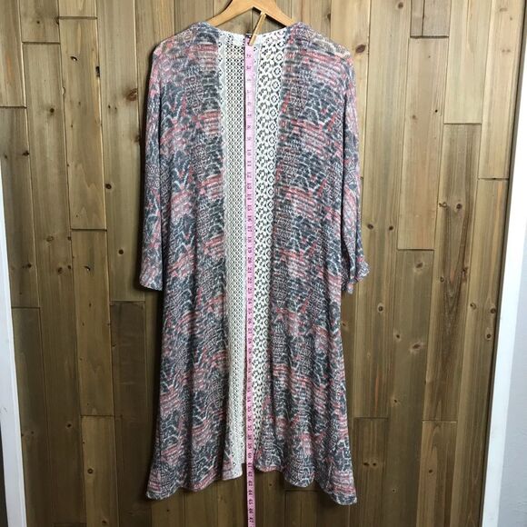 No Brand Lightweight Duster Rear Lace Inset One Size - Picture 7 of 15